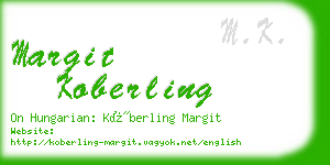 margit koberling business card